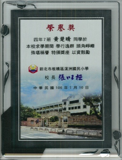 榮譽獎牌